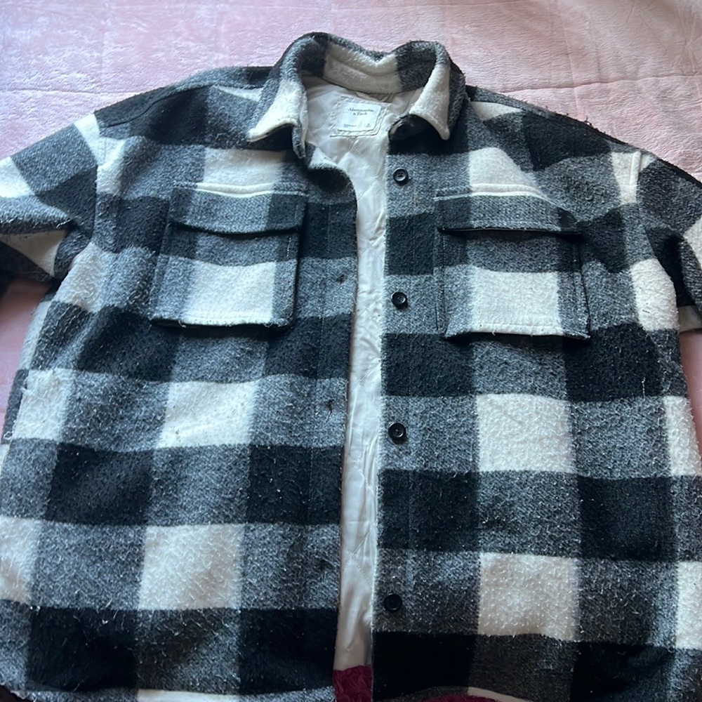 Abercrombie and Fitch Oversized Flannel jacket XL